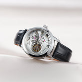 Best Affordable Steel & Zirconia Bezel Mechanical Tourbillon Style Automatic Watches For Men- OBLVLO VMQ